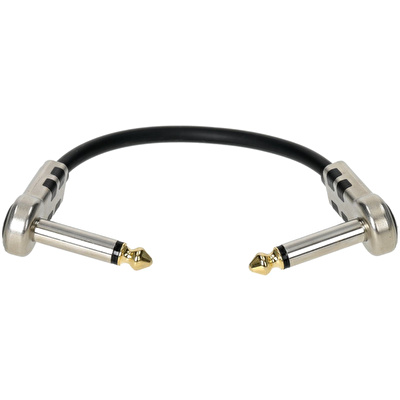Klotz KPM PatchMaster Supreme Altın Uçlu - Açılı Pedal Patch Kablosu 15cm
